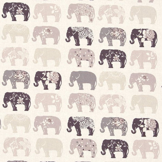 Studio G Montage Elephants Natural Curtains