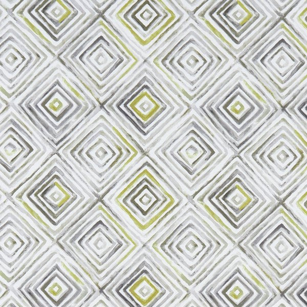 Studio G Palmero Otis Chartreuse-Charcoal Roman Blind