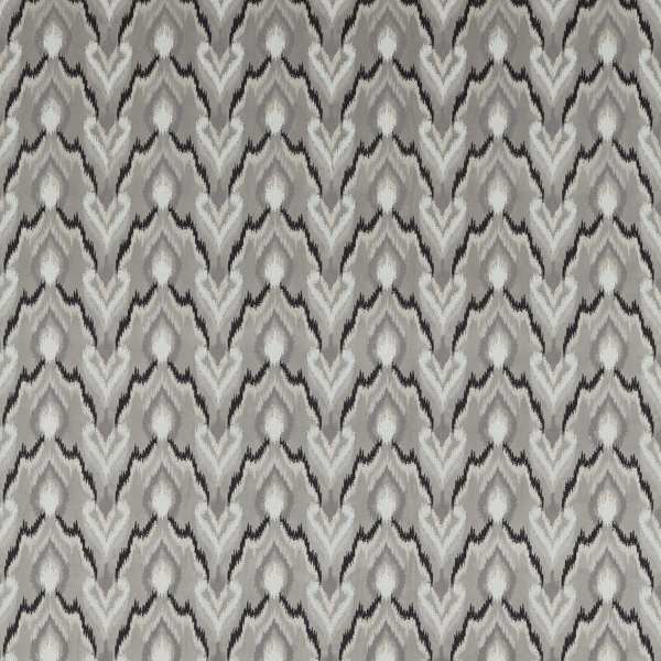 Clarke and Clarke Dimora Velluto Pewter Curtains