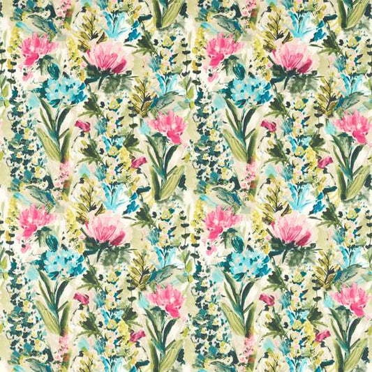 Clarke & Clarke Floral Flourish Hydrangea Summer Cushion Covers