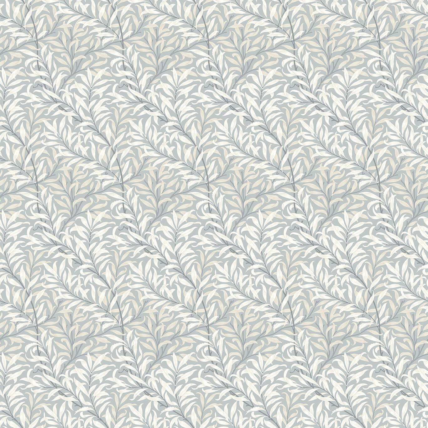 William Morris Willow Boughs Dove Fabric