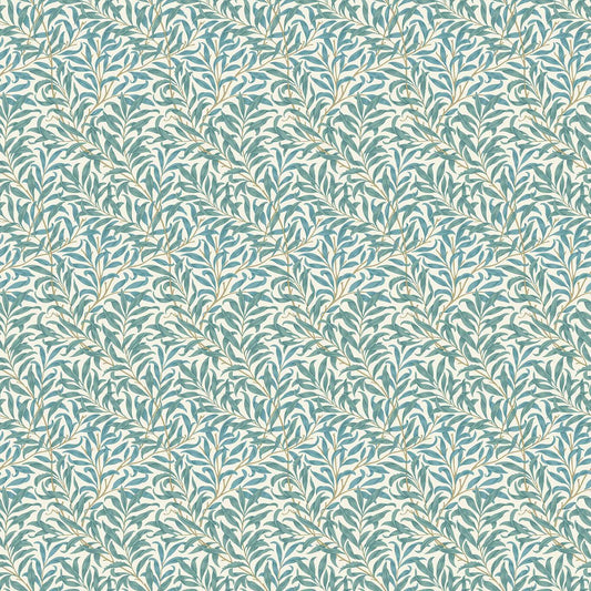 William Morris Willow Boughs Teal Fabric
