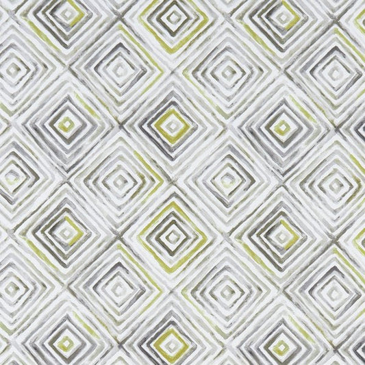 Studio G Palmero Otis Chartreuse-Charcoal Cushion Cover